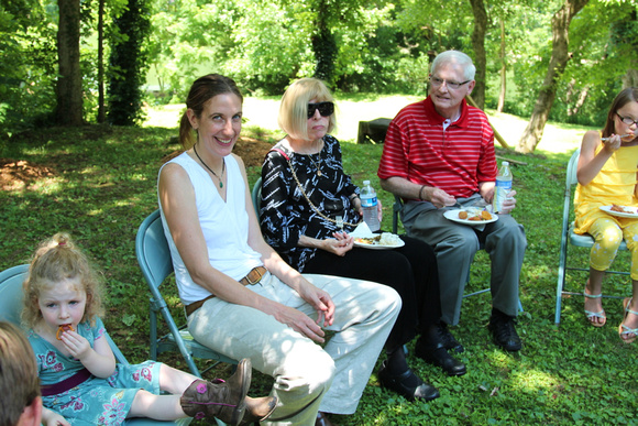 Thea, Rebecca, Mary Jo, Larry